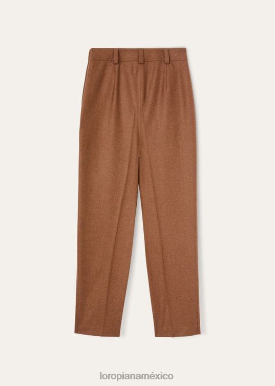 Loro Piana mujer pantalones albaneses shiso mel seco (50xc) 2FPNR291