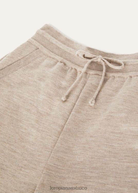 Loro Piana mujer pantalones capullo marfil vainilla (106i) 2FPNR327