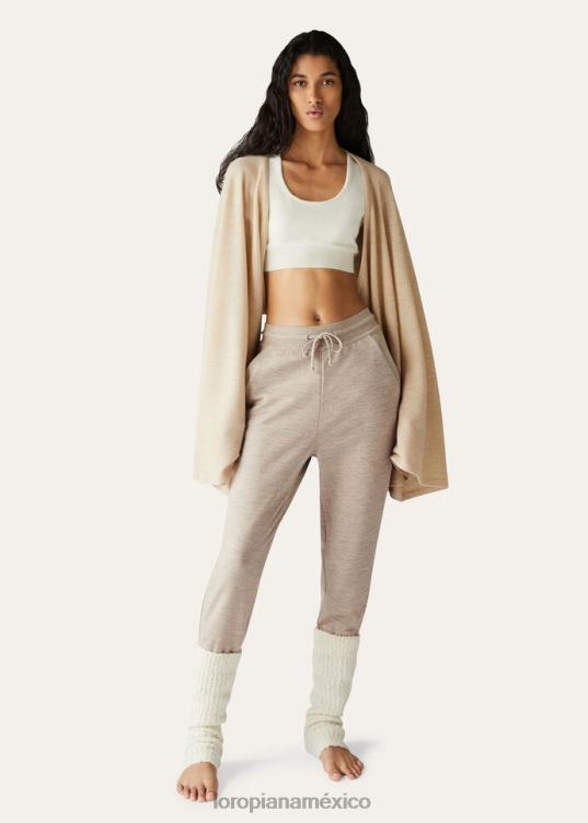 Loro Piana mujer pantalones capullo marfil vainilla (106i) 2FPNR327