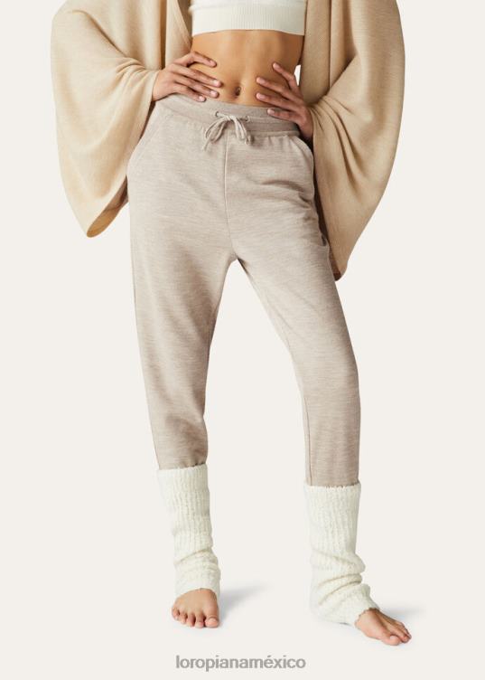 Loro Piana mujer pantalones capullo marfil vainilla (106i) 2FPNR327