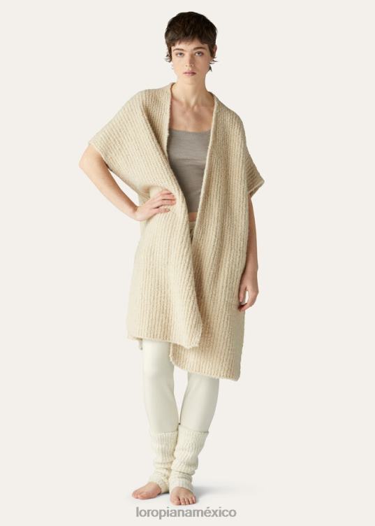 Loro Piana mujer pantalones capullo nieve blanca (1232) 2FPNR324