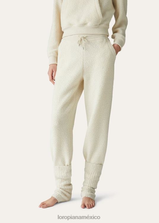 Loro Piana mujer pantalones capullo turrón (1230) 2FPNR326