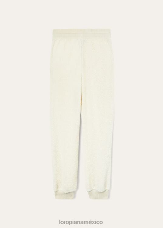 Loro Piana mujer pantalones capullo turrón (1230) 2FPNR326