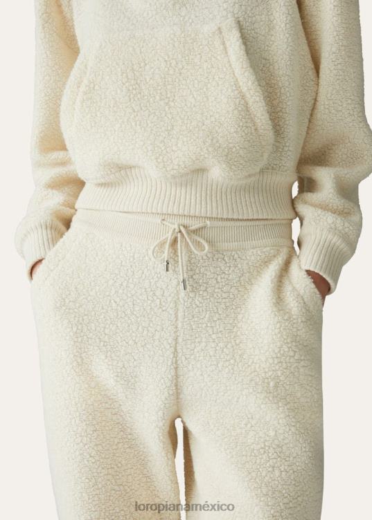 Loro Piana mujer pantalones capullo turrón (1230) 2FPNR326