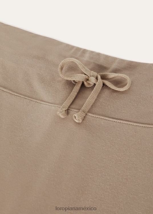 Loro Piana mujer pantalones cortos envolventes nieve blanca (1232) 2FPNR328