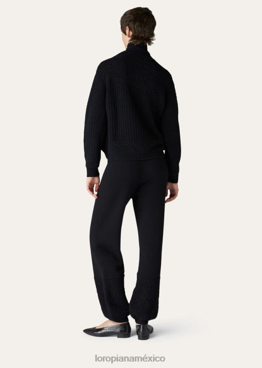 Loro Piana mujer pantalones engadina nieve blanca (1232) 2FPNR313