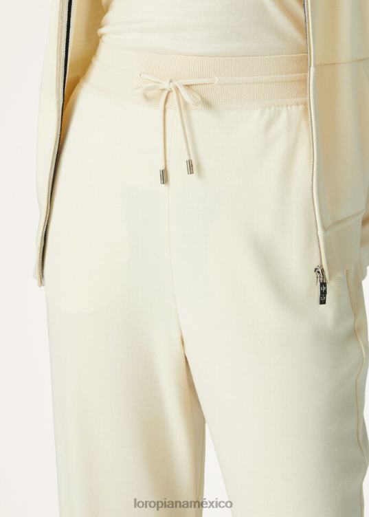 Loro Piana mujer pantalones gok daikon (20cp) 2FPNR289