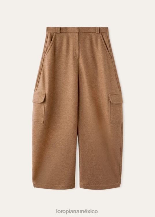 Loro Piana mujer pantalones helge café de caramelo' (b3ze) 2FPNR295