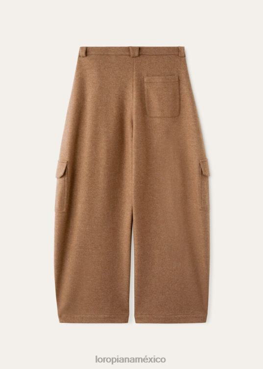 Loro Piana mujer pantalones helge café de caramelo' (b3ze) 2FPNR295