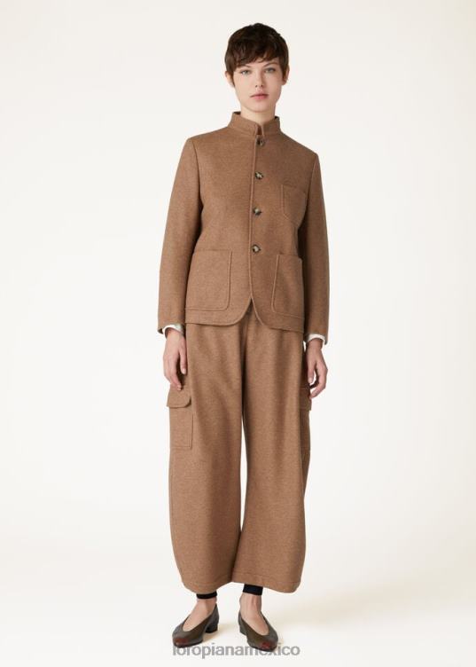 Loro Piana mujer pantalones helge café de caramelo' (b3ze) 2FPNR295