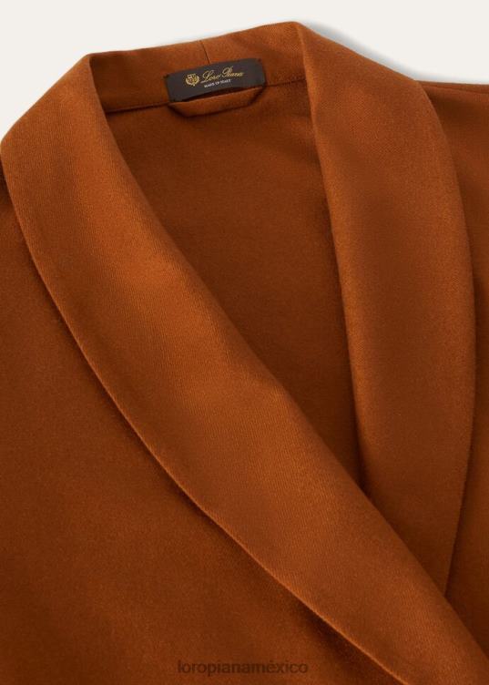 Loro Piana mujer bata bovisa mezcla natural (a193) 2FPNR409