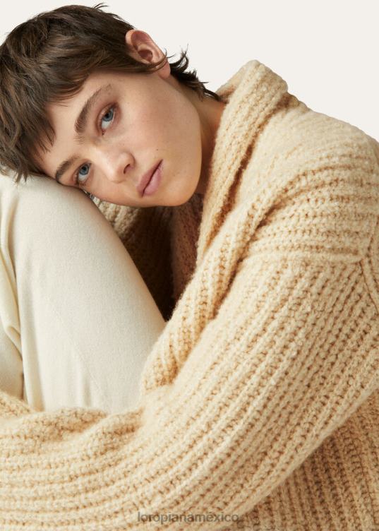 Loro Piana mujer cárdigan envolvente kasha (a04t) 2FPNR70