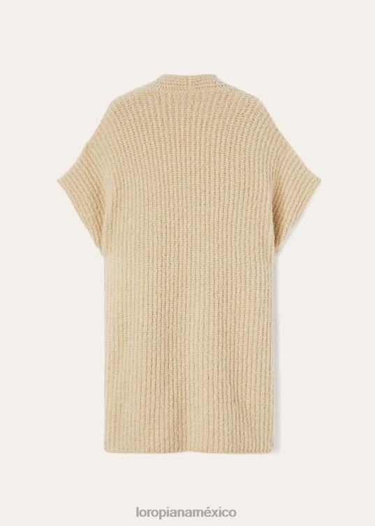 Loro Piana mujer cárdigan envolvente nieve blanca (1232) 2FPNR68