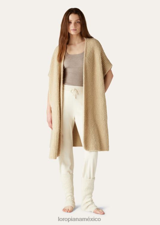 Loro Piana mujer cárdigan envolvente nieve blanca (1232) 2FPNR68