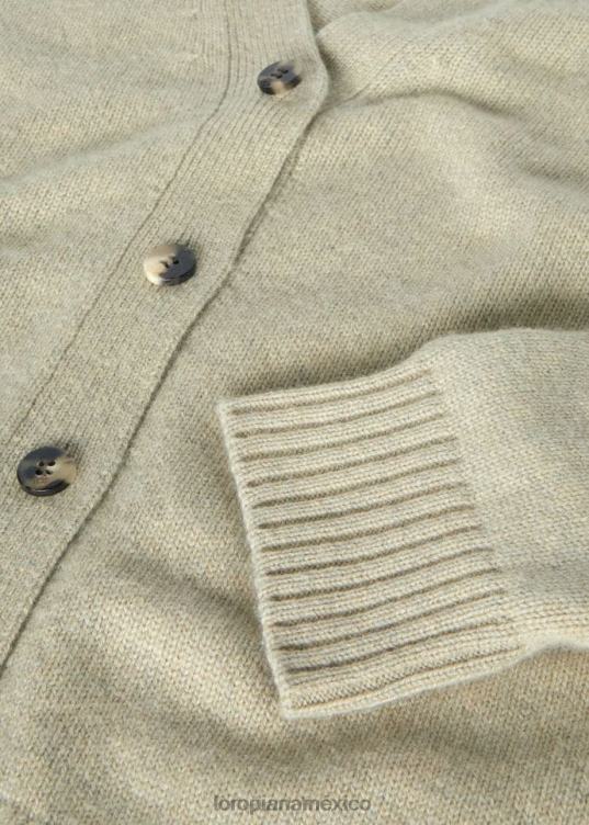 Loro Piana mujer cárdigan parksville aguas termales mel natural teñido (50x0) 2FPNR13
