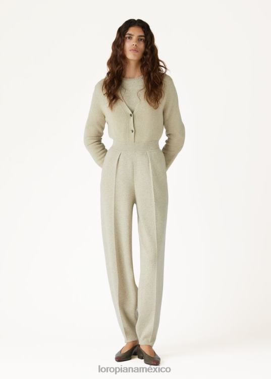 Loro Piana mujer cárdigan parksville aguas termales mel natural teñido (50x0) 2FPNR13