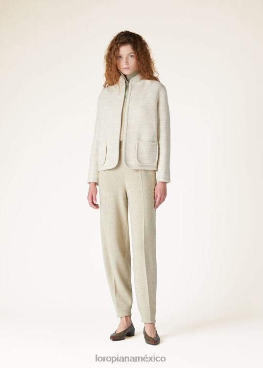 Loro Piana mujer chaqueta kiso piedra alesana elegante (f5po) 2FPNR33