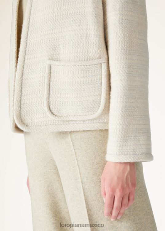 Loro Piana mujer chaqueta kiso piedra alesana elegante (f5po) 2FPNR33