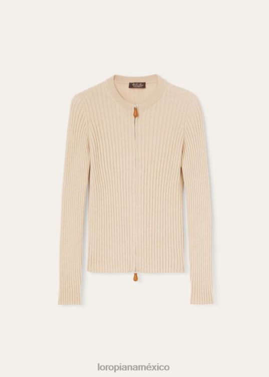 Loro Piana mujer chaqueta lago sirio Meloncillo seco teñido natural (50wr) 2FPNR29