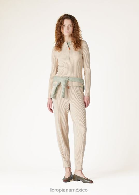 Loro Piana mujer chaqueta lago sirio Meloncillo seco teñido natural (50wr) 2FPNR29