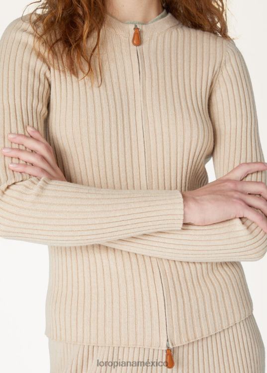 Loro Piana mujer chaqueta lago sirio Meloncillo seco teñido natural (50wr) 2FPNR29