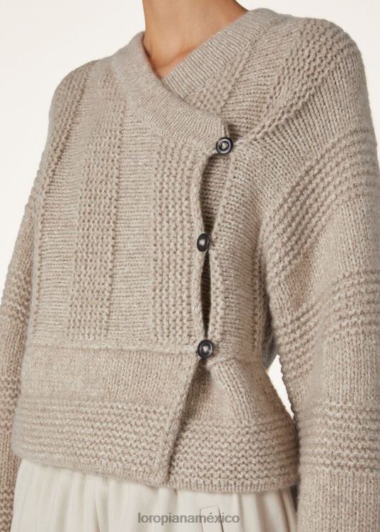 Loro Piana mujer chaqueta mashu arena de jardín (d0it) 2FPNR22