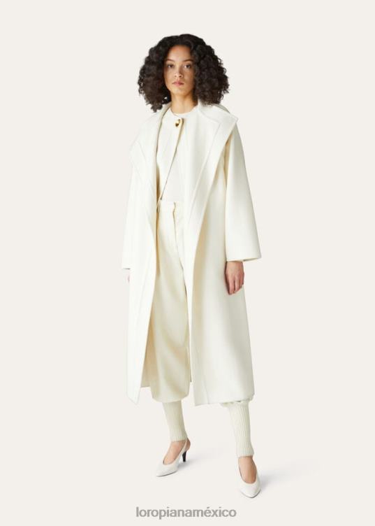 Loro Piana mujer cuello redondo color topo turrón (1230) 2FPNR25