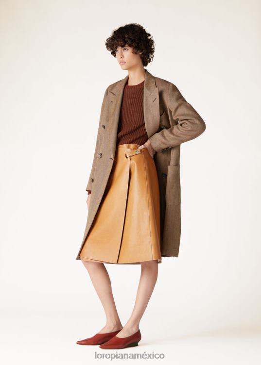 Loro Piana mujer cuello redondo ikeda tetera de barro (p08u) 2FPNR2