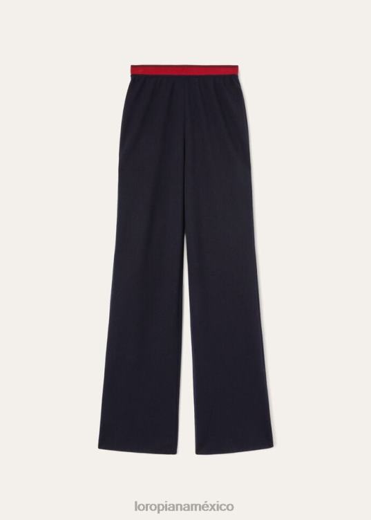 Loro Piana mujer el regalo de los pantalones de reyes blanco elegante (f4kw) 2FPNR119