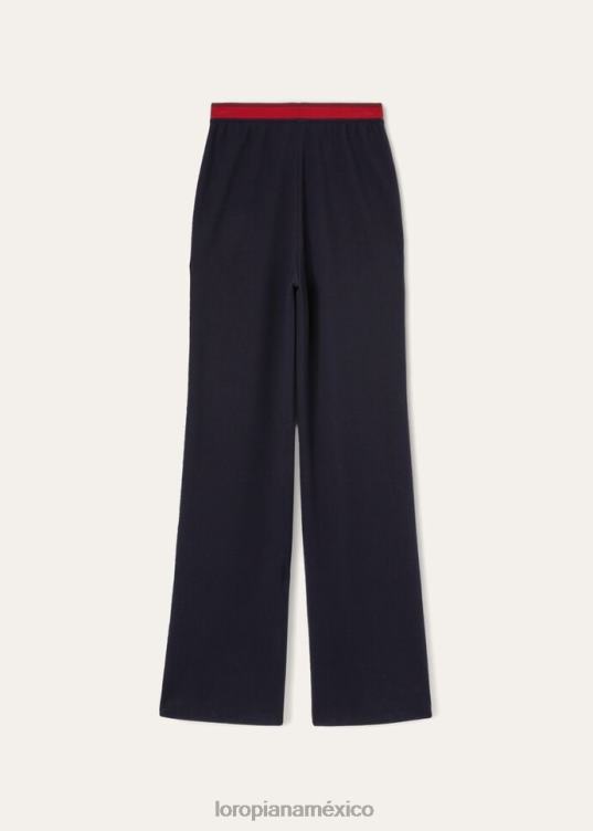 Loro Piana mujer el regalo de los pantalones de reyes blanco elegante (f4kw) 2FPNR119