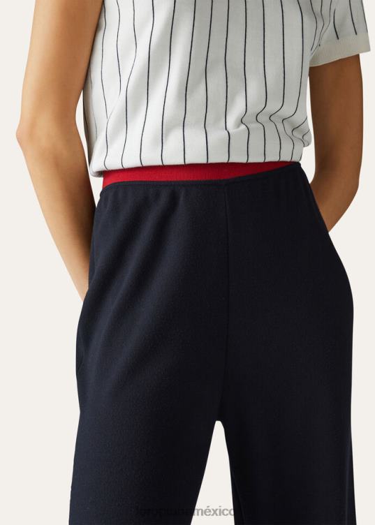 Loro Piana mujer el regalo de los pantalones de reyes blanco elegante (f4kw) 2FPNR119