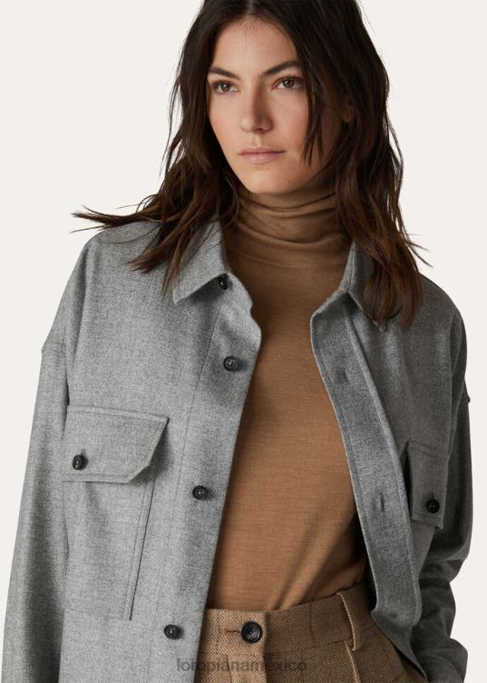 Loro Piana mujer el regalo de reyes cuello alto mezcla de bellota (e028) 2FPNR51