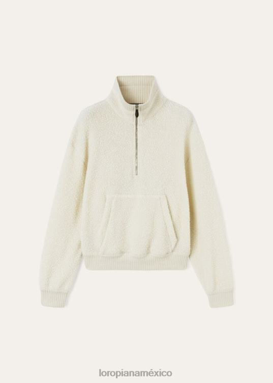 Loro Piana mujer jersey envolvente turrón (1230) 2FPNR65