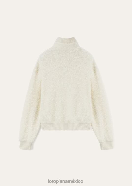 Loro Piana mujer jersey envolvente turrón (1230) 2FPNR65