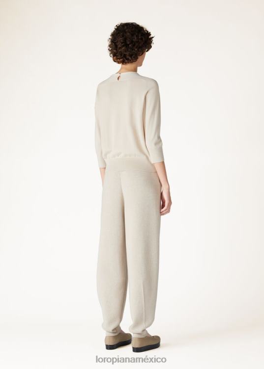 Loro Piana mujer kiso cuello redondo variante chiara (f5yv) 2FPNR26