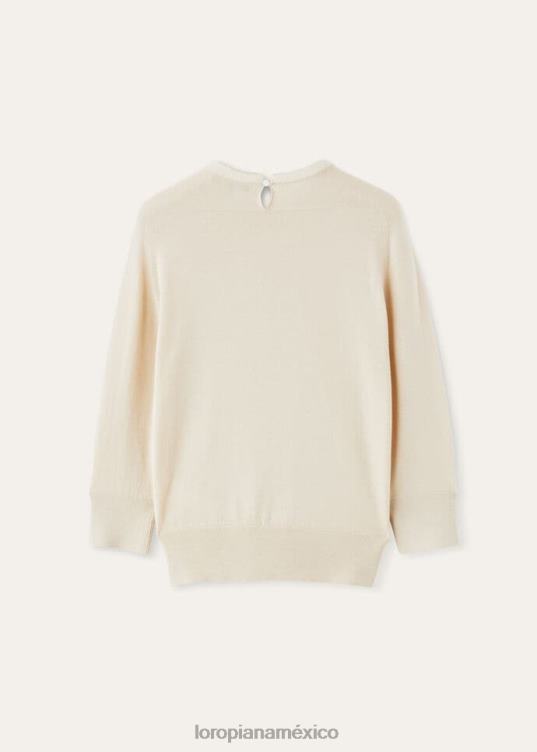 Loro Piana mujer kiso cuello redondo variante chiara (f5yv) 2FPNR26