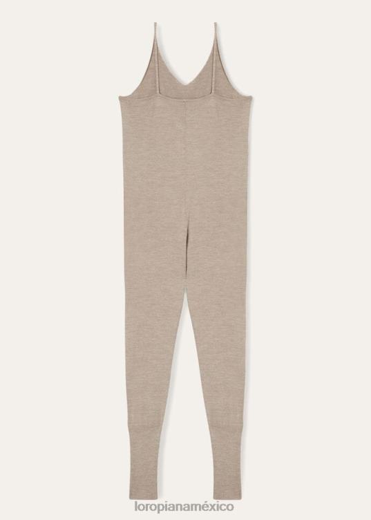 Loro Piana mujer mono capullo gris (mg06) 2FPNR74