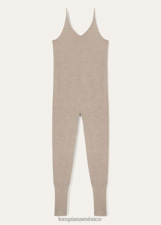 Loro Piana mujer mono capullo gris (mg06) 2FPNR74