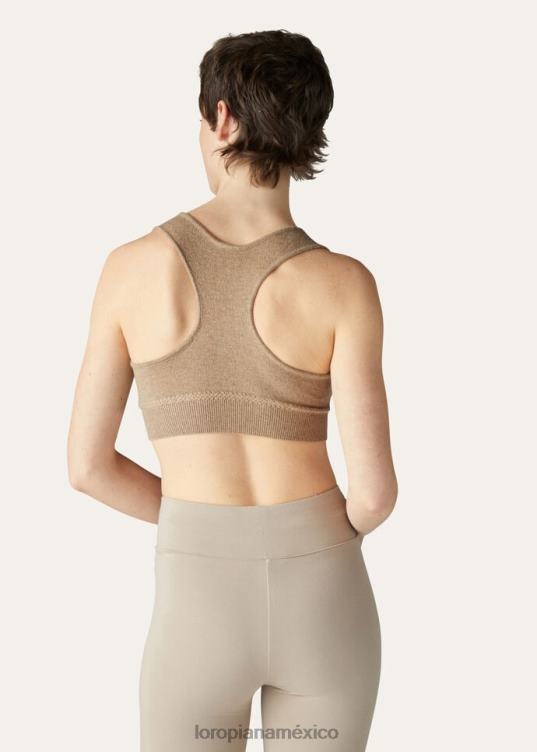 Loro Piana mujer capullo superior nieve blanca (1232) 2FPNR245