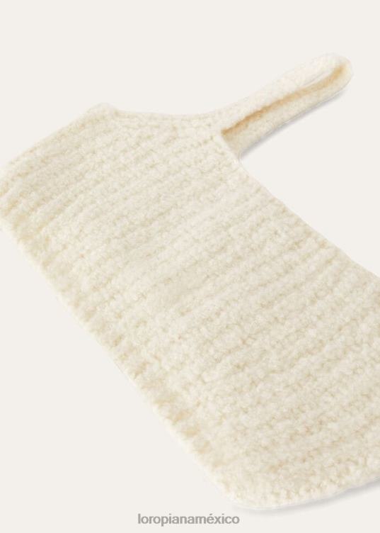 Loro Piana mujer capullo superior nieve blanca (1232) 2FPNR89