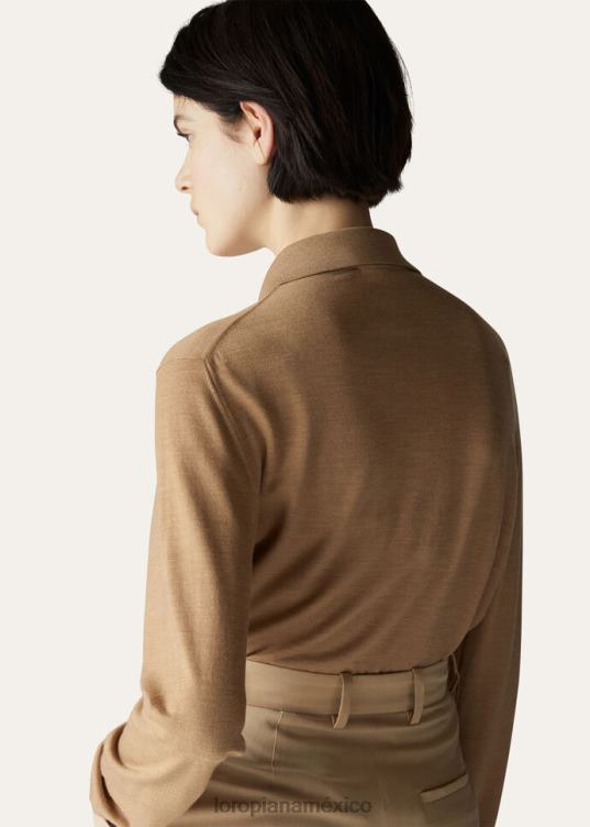 Loro Piana mujer polo de el regalo de reyes flor de almendro (30ax) 2FPNR249