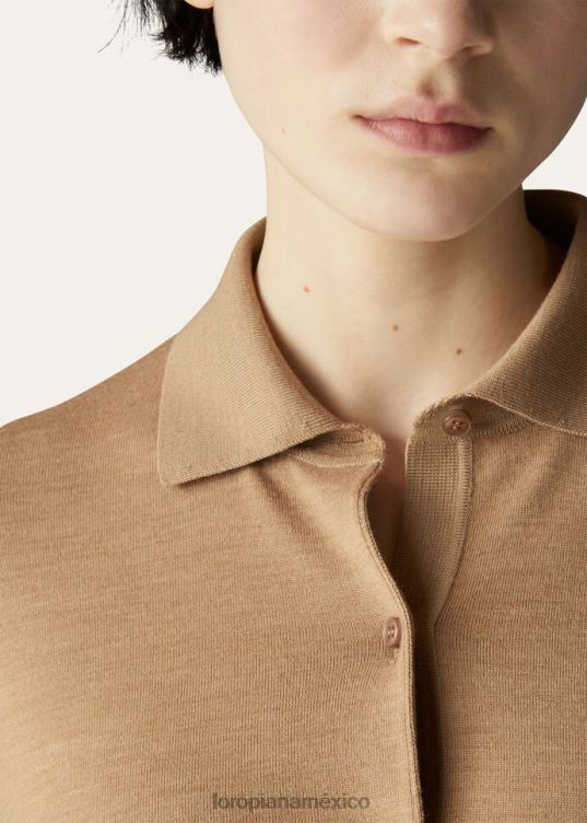 Loro Piana mujer polo de el regalo de reyes flor de almendro (30ax) 2FPNR249