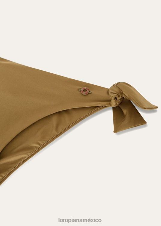 Loro Piana mujer parte inferior del bikini caqui de verano (h0ji) 2FPNR387
