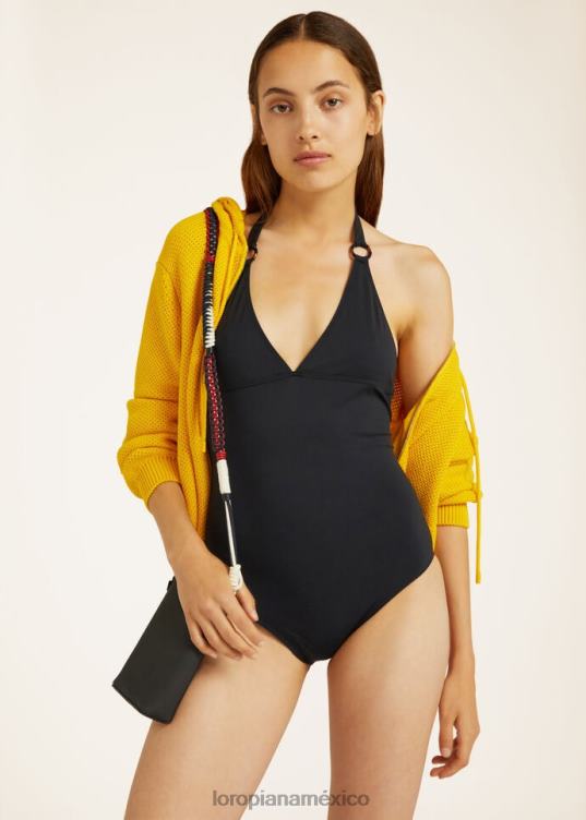 Loro Piana mujer traje de baño de una pieza con anillo marino boya roja (r09i) 2FPNR396