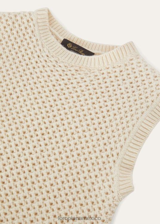 Loro Piana mujer vestido engadina nieve blanca (1232) 2FPNR34