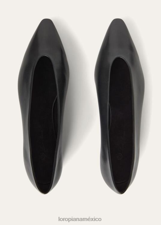 Loro Piana mujer bailarinas rebeca leche blanca clara (106j) 2FPNR729