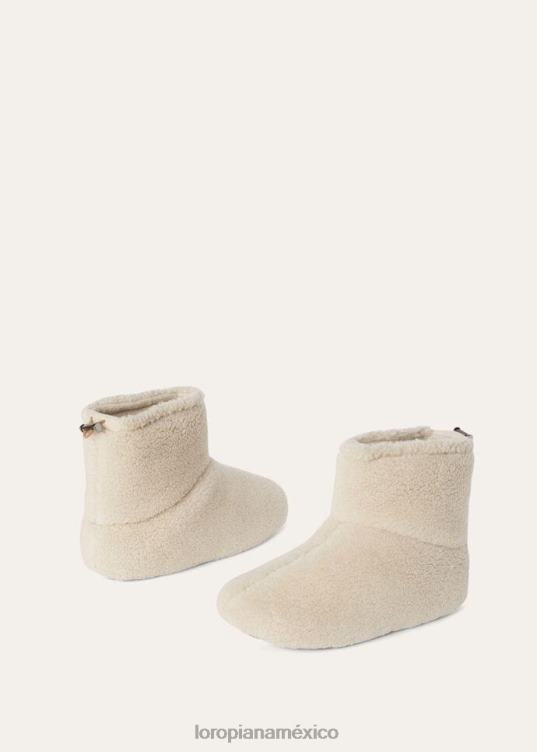 Loro Piana mujer botines capullo papiro antiguo (a00g) 2FPNR415