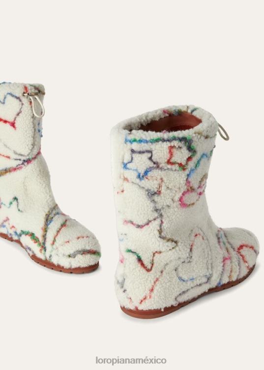 Loro Piana mujer botines quinn malta/natural/kummel profundo (f5k6) 2FPNR695