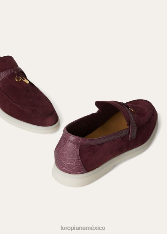 Loro Piana mujer mocasines con encanto de verano (20ac) 2FPNR671