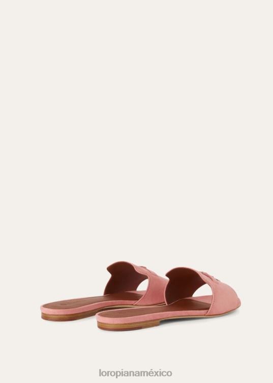 Loro Piana mujer sandalia con dijes de verano sal de roca (307f) 2FPNR741